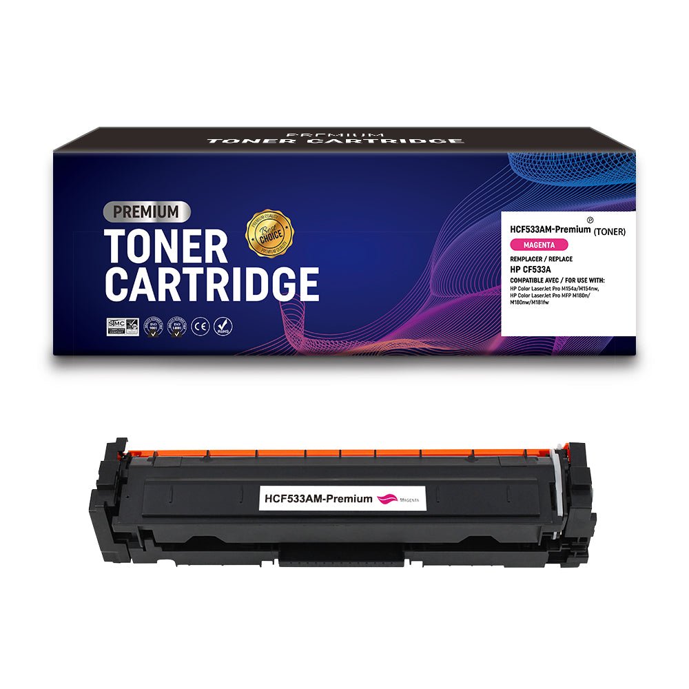 Cartouche de toner Compatible HP CF533A Magenta 900pages - KERA FRANCE Cartouche de toner Compatible HP CF533A Magenta 900pages - KERA FRANCE